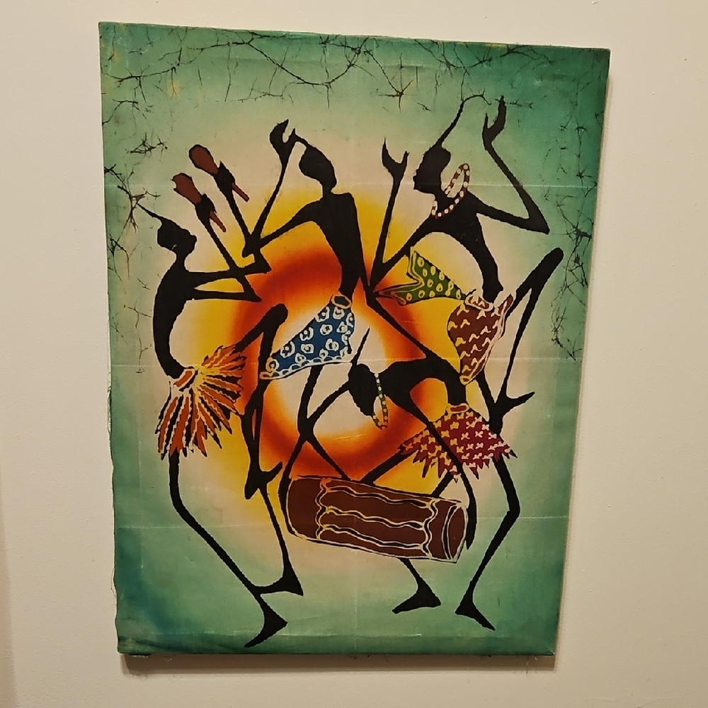 Vibrant African Dance Art Print